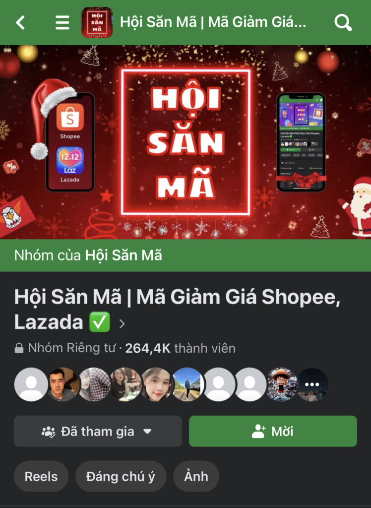 hoi san ma giam gia